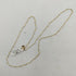 Collana oro 18k Girocollo finitura diamantata 44 cm 2.20 gr | Gioiellitosti.it